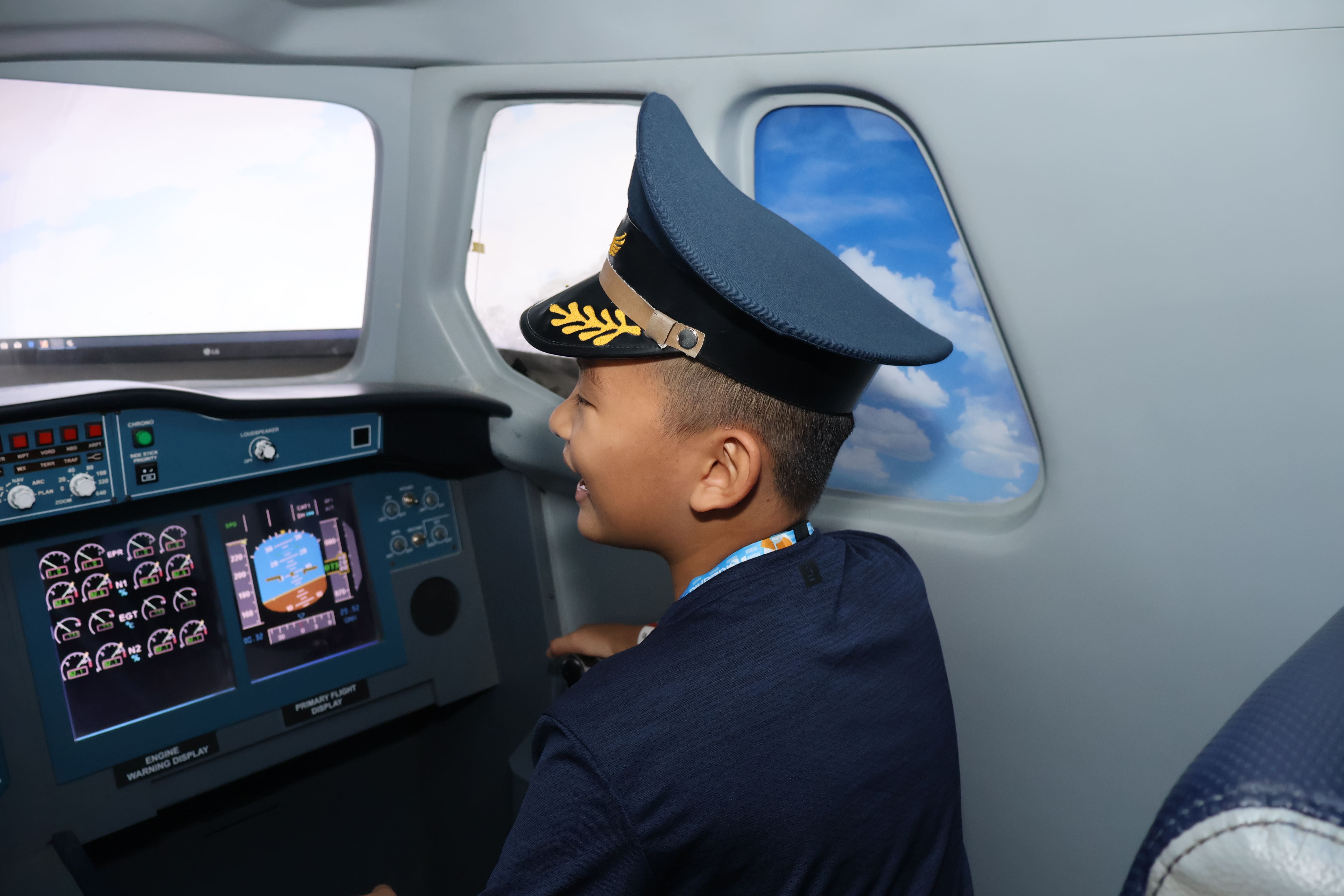 Pilot in training